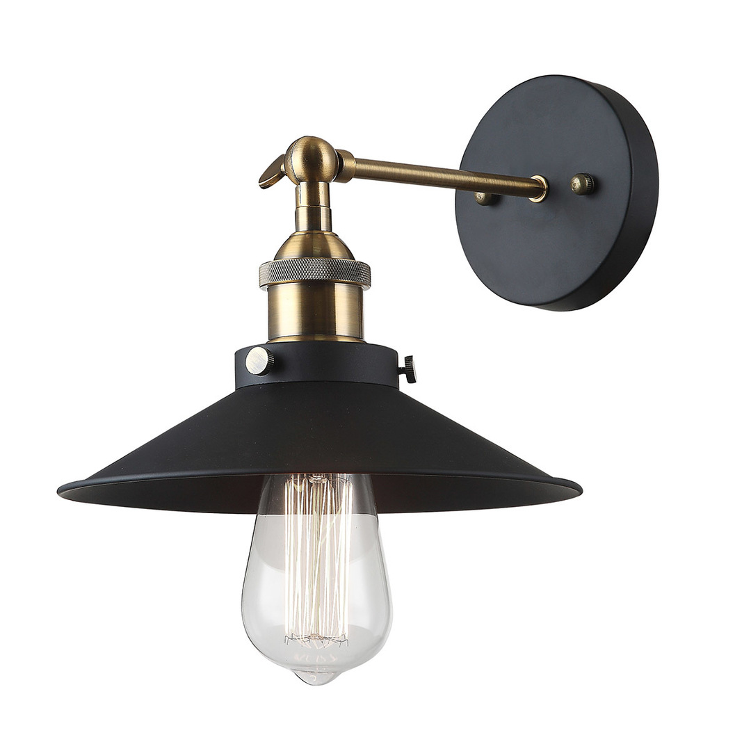 Italux Retro Black Metal E27 Wall Sconce MBM-2319/1