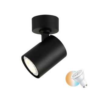 Italux Black GU10 LED Spotlight SPL-2071-1-MC-BL small 0