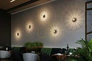 Wall lamp / Ceiling lamp ESKOLA 110 black Thoro 1 Wall lamp / Ceiling lamp ESKOLA 110 black Thoro small 1