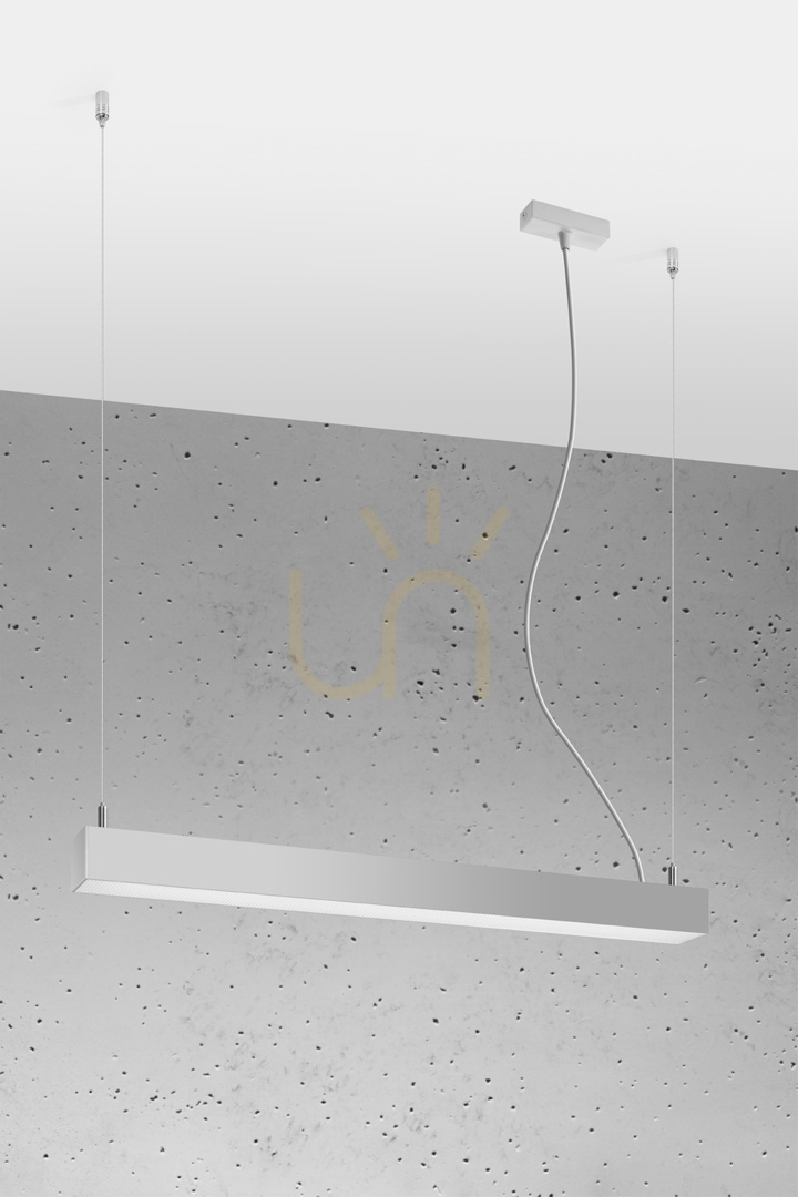 Pendant lamp PINNE 67 grey Thoro
