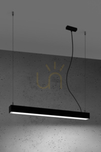 Pendant lamp PINNE 67 black Thoro small 1