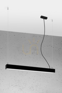 Pendant lamp PINNE 67 black Thoro small 0