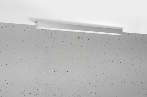 Check Ceiling lamp PINNE 90 grey Thoro