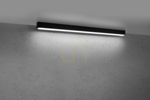 Ceiling lamp PINNE 90 black Thoro small 1