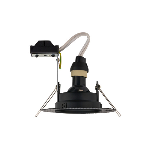 Check Nowodvorski ECHO 8372 recessed downlight GU10, black, cut-out Ø8 cm