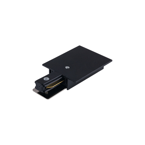 Check PROFILES RECESSED POWER END CAP BLACK