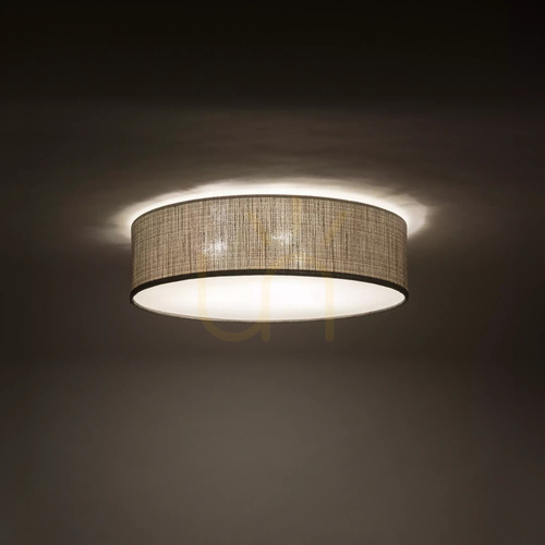 Check Nowodvorski TURDA 8953 grey ceiling light, 50 cm, 3×E27