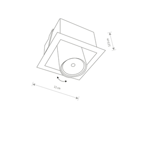 Luminaire EYE MOD BLACK I small 1