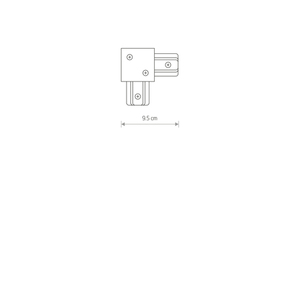 Nowodvorski PROFILE RECESSED L-Connector 8970, white small 1