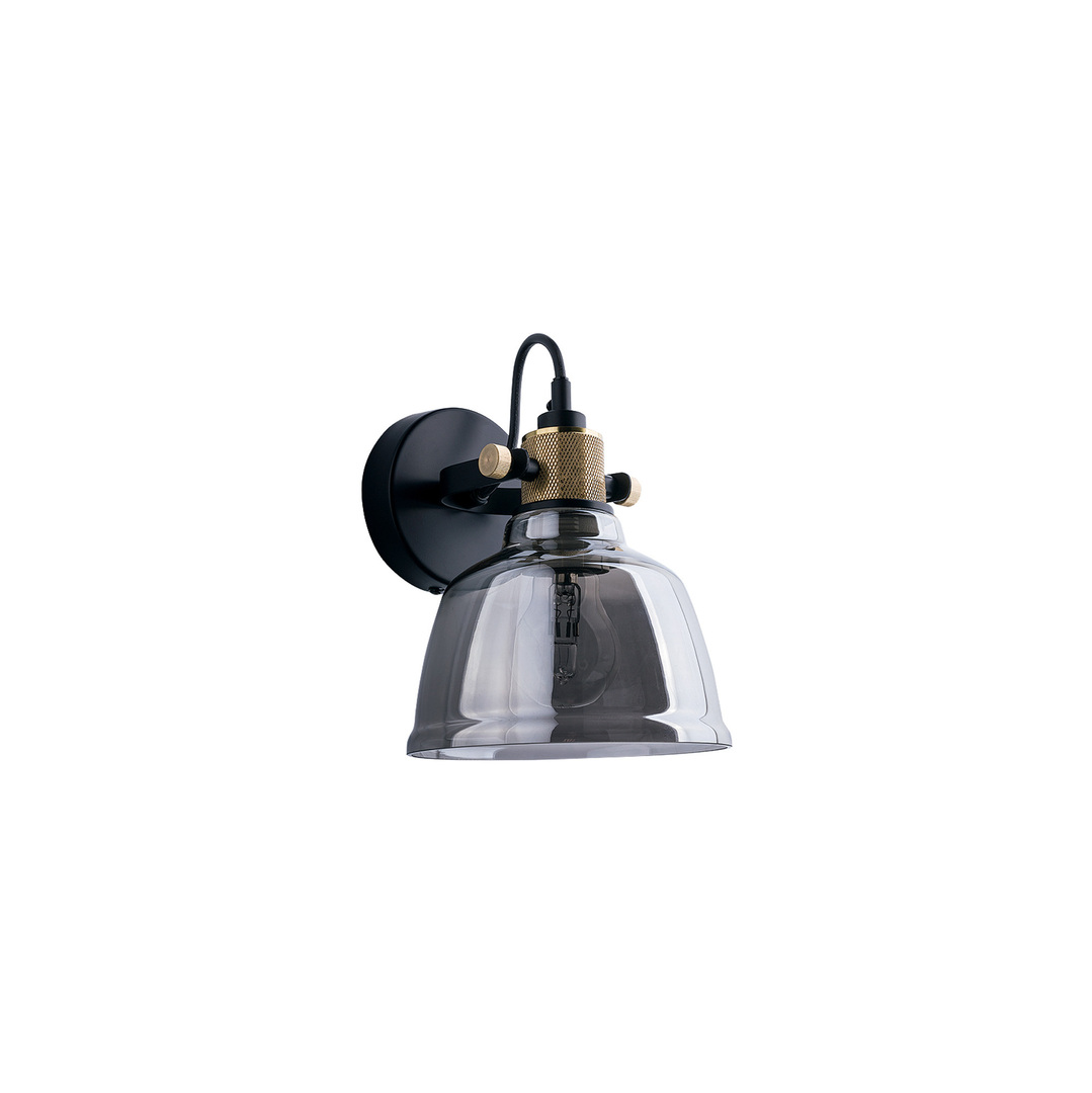 Lighting fixture AMALFI SMOKED I wall lamp