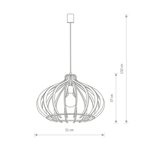 Lighting fitting IKA I overhang D small 1
