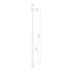 Pendant lamp LASER 1000 WHITE small 1