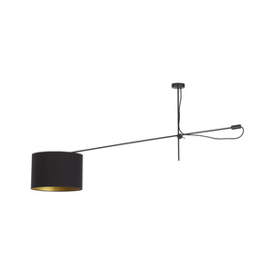 Ceiling lamp VIPER 6641 black and gold Nowodvorski small 0