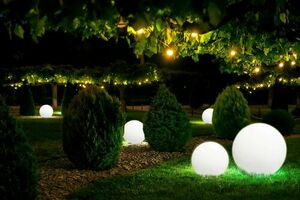 CUMULUS S 6976 CCT garden sphere lamp - Nowodvorski small 4