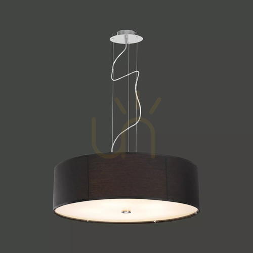 Check Nowodvorski VIVIANE 6774 black pendant light, 3×E27, 63 cm