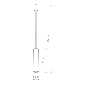 Luminaire EYE BRASS I overhang M small 1