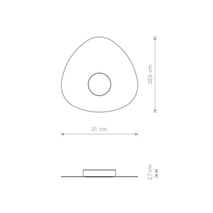 ORGANIC WHITE I ceiling small 4