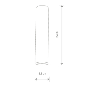 Lighting fixture EYE WHITE M small 1
