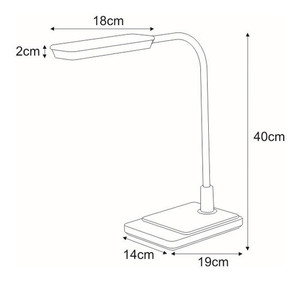 Desk lamp K-BL1027 black from the IKA series 1 Desk lamp K-BL1027 black from the IKA series small 1