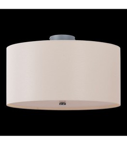 Ramko plafond BACH nickel/ecru 4xE27 LED 50x30 cm 48628 small 0