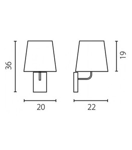 Wall lamp Ramko BELL 67585 small 2