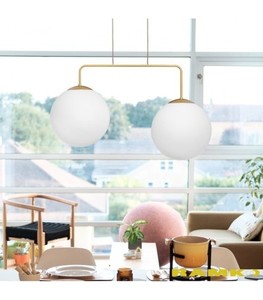 Ramko Hanging Ceiling Lamp RETRO Gold 2xE27 67770 small 0