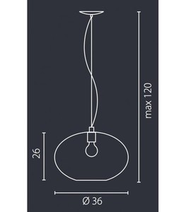 Ramko Donut Transparent Pendant Light 67366 small 3