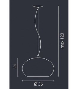 Ramko Pendant Light 1xE27 LED 15W White 120 cm 67367 small 1