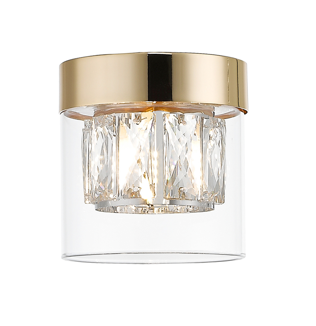 Ceiling lamp Zuma Line Gem gold/Gold (C0389)