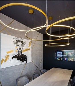LED Pendant Light Ramko ECHO 90 38W 3000K 1600lm Ceiling Hanging Lamp 67884 small 3