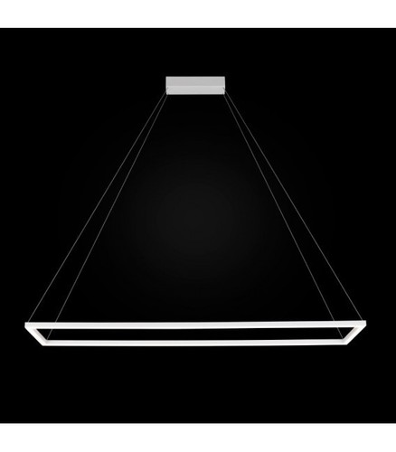 Check Ramko LED Pendant Ceiling Light 30W 3000K White Black 98x28cm 67029