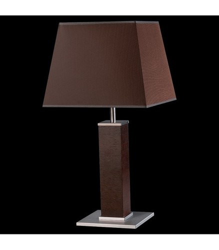 Check Table lamp Ramko KORE 66991 veneer brushed stainless steel E27 55 cm