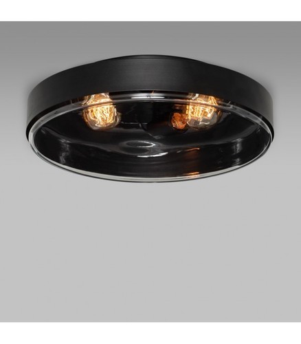 Check Ramko Loft Wall Sconce 2x E27 Black/White 37cm 67775