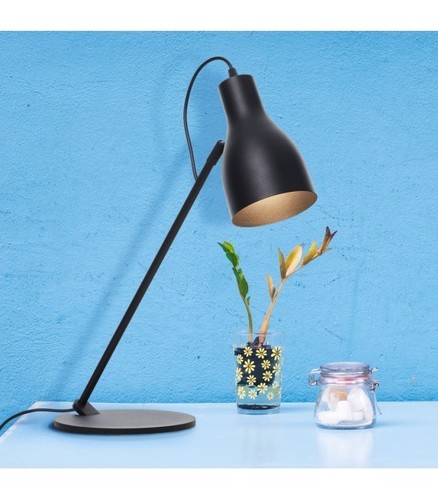 Check Ramko LOTTA Desk Lamp 52 cm Black E27 60W 66145