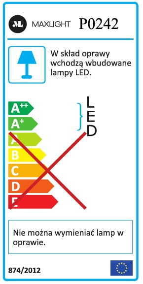 Display Pendant Light Max Light Organic Gold 62 cm LED 45W P0242D Pendant Light Max Light Organic Gold 62 cm LED 45W P0242D