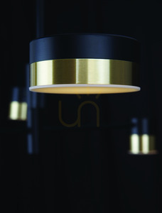 Pendant Light Max Light Puma P0404 Gold Black 4-Light LED 82 cm small 3