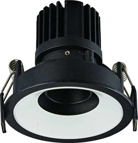 Check Recessed Luminaire Max Light Galexo H0107 Black 7W LED 3000K 9.2 cm