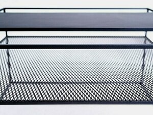 MATRIX METAL 80 coffee table - black small 4