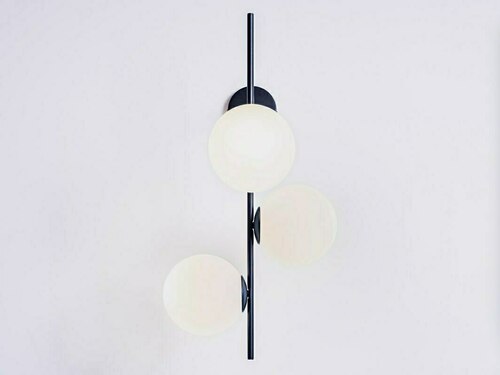 Check BOBLER 1connect wall lamp - black