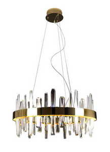 Pendant Light Max Light Prince P0421 Gold LED 60 cm 0 Pendant Light Max Light Prince P0421 Gold LED 60 cm small 0