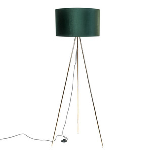 Zuma Line INGA H06-GD-GR floor lamp – green and gold, E27, 155 cm small 0