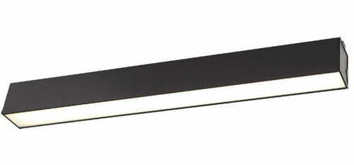 Check Plafon Max Light Linear C0190 LED 18W 3000K czarny 57x57 cm