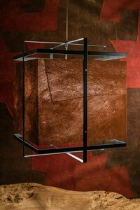 Unique MBILI bark Kyambalo pendant lamp small 1