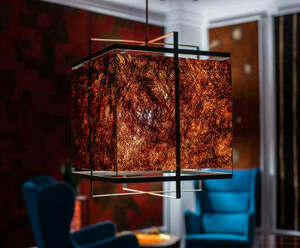Unique MBILI bark Kyambalo pendant lamp small 0