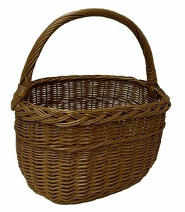 Wicker shopping basket - eco - handmade small 0