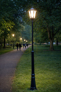 Outdoor Pole Light SU-MA Retro Maxi Black Patina 190-290 cm OGMWN 1 small 4
