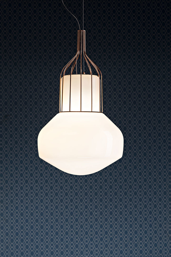 Preview Hanging lamp Fabbian Aérostat 33 cm - glossy copper - F27A11 41 Hanging lamp Fabbian Aérostat 33 cm - glossy copper - F27A11 41