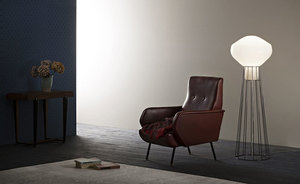 Fabbian Aérostat floor lamp - black chrome - F27C03 24 small 1