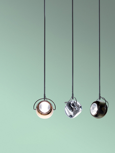Fabbian Beluga pendant lamp - blue - D57 A11 31 small 1