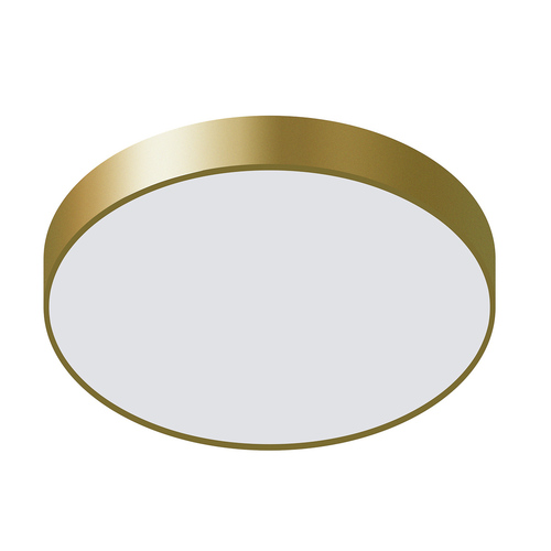 Check Italux Orbital LED ceiling light 40 cm sandblasted gold 30 W 3000 K 5361-830RC-GD-3